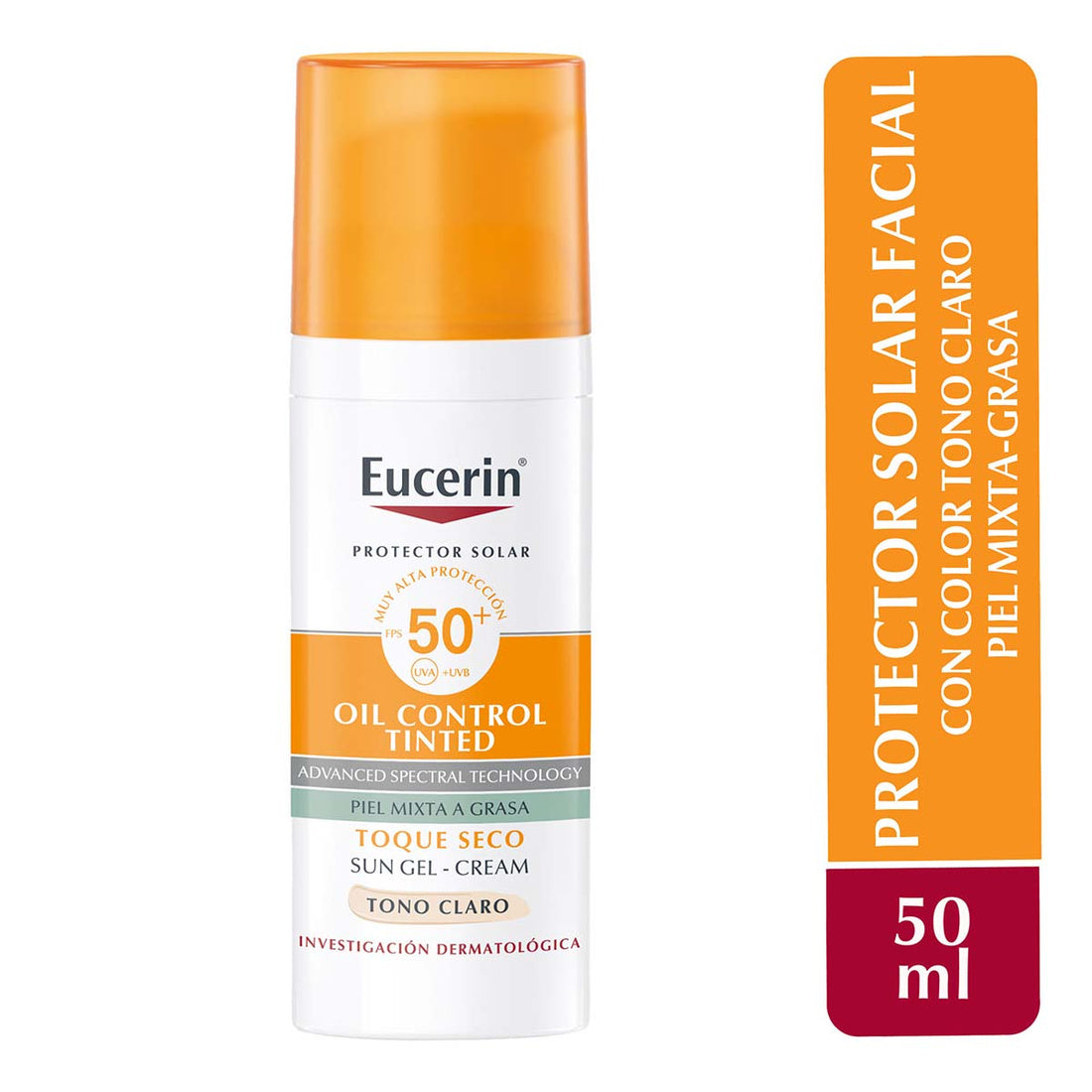 Oil Control FPS 50+ Tono Claro 50 ml