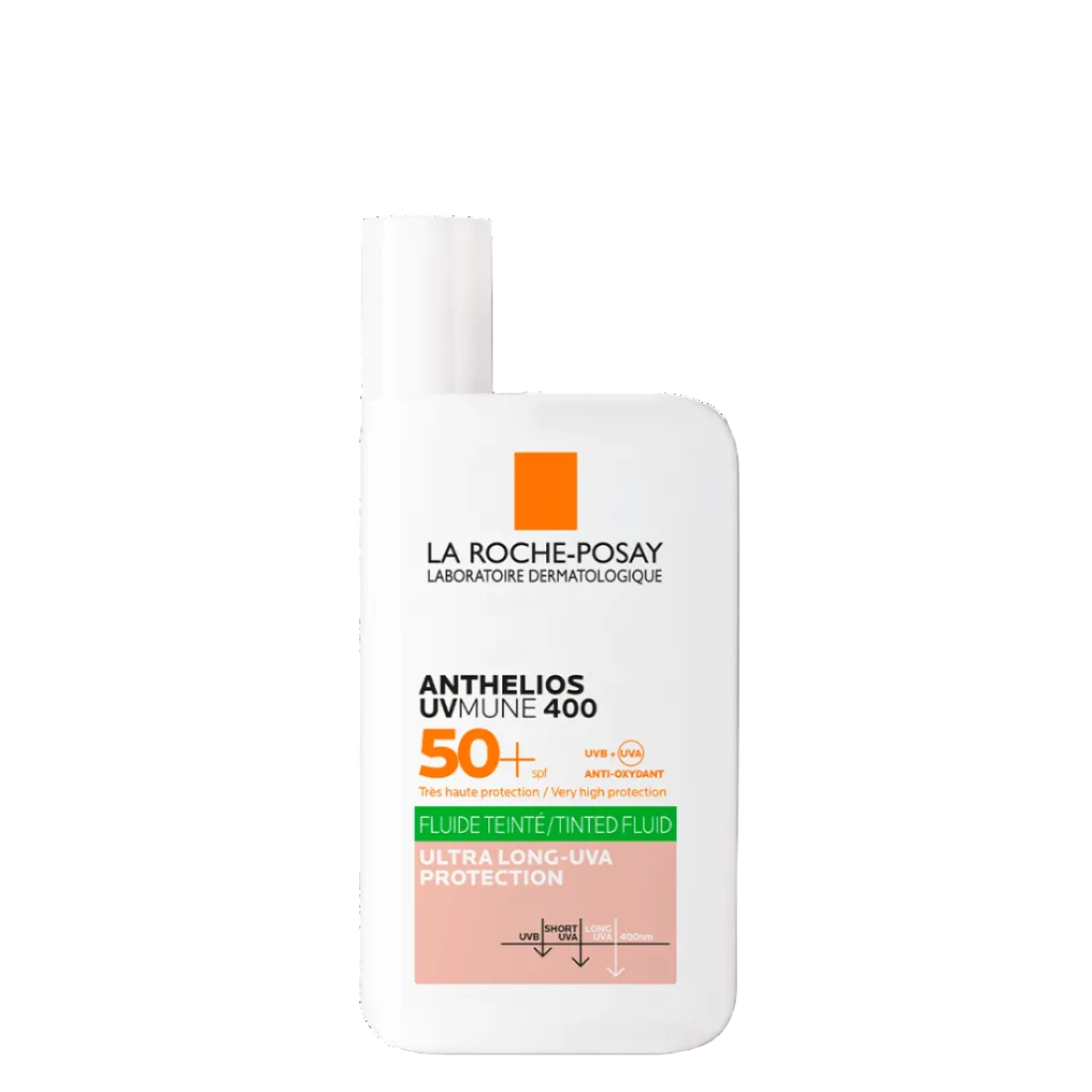 La Roche-Posay Anthelios UVMune 400 Oil Control Fluido con Color FPS 50+ 50 ml