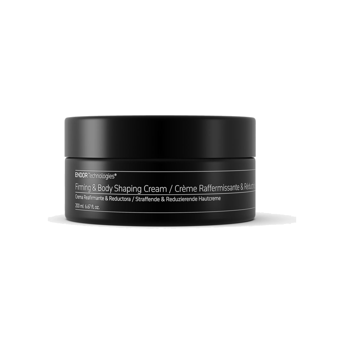 Endor Crema Reafirmante y Reductora 200 ml — imagen comercial original sobre fondo blanco