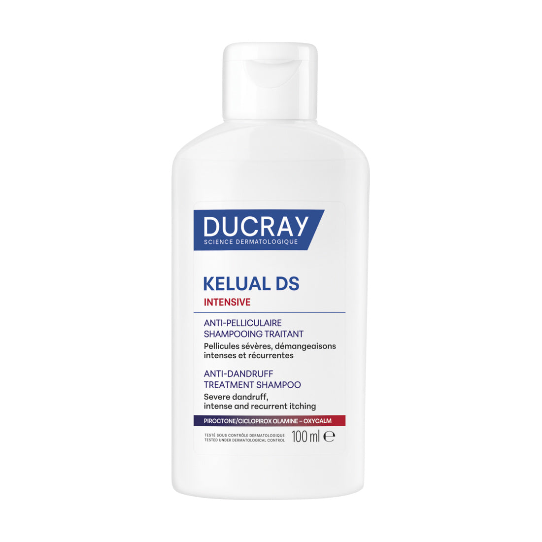 Kelual DS Intensive Shampoo 100 ml, envase frontal