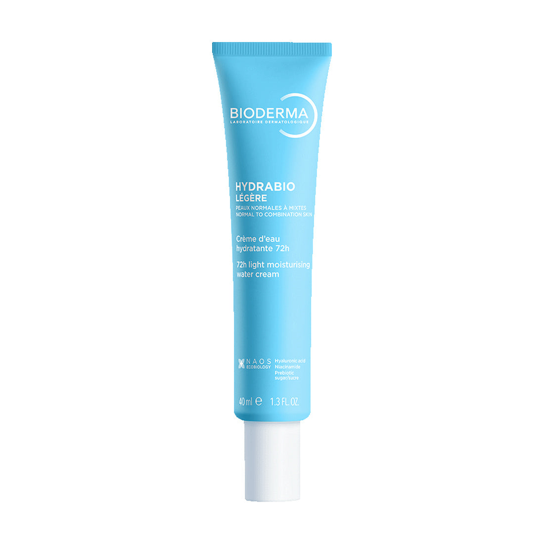 Bioderma Hydrabio Légère Crema Hidratante Ligera 72 h 40 ml, vista frontal