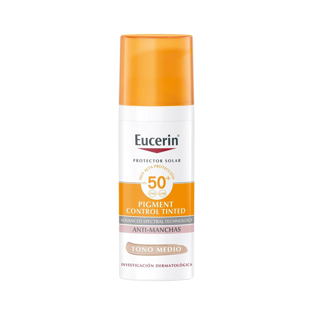 Eucerin Sun Pigment Control Tinted FPS 50+ 50 ml tono Medio