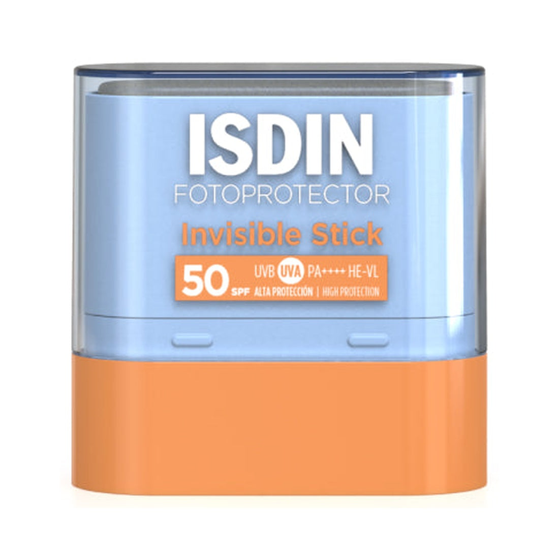 ISDIN Invisible Stick SPF 50 10 g: vista frontal sobre fondo blanco