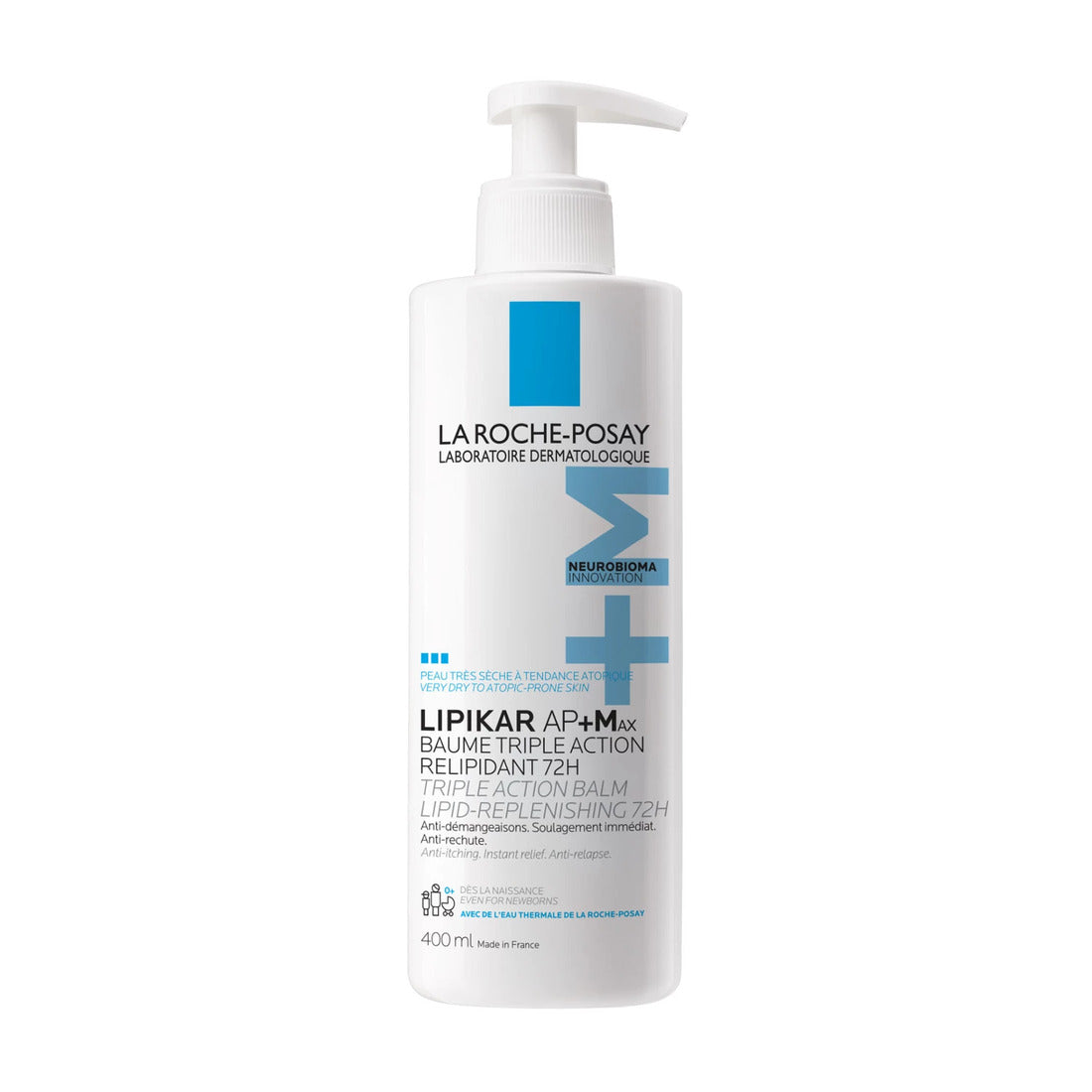 Lipikar AP+Max 72h 400 ml