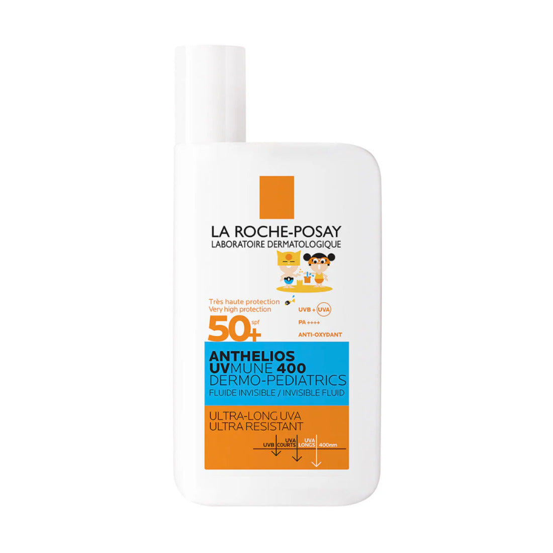 La Roche-Posay Anthelios UVMune 400 Dermo-Pediatrics fluido invisible FPS 50+ 50 ml