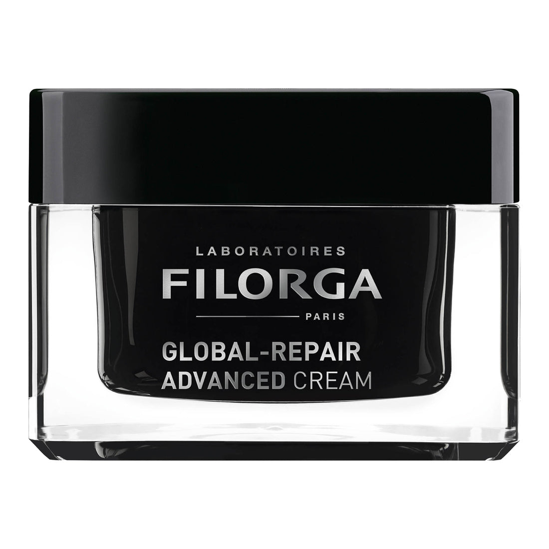 Global Repair Advanced Cream, fotografía de catálogo sobre fondo blanco