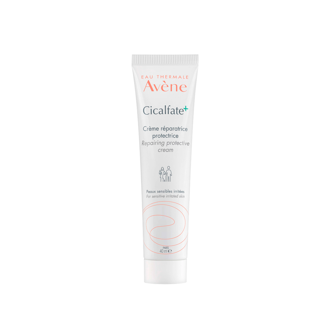 Cicalfate+ Crema Reparadora 40 ml, foto real del envase de frente