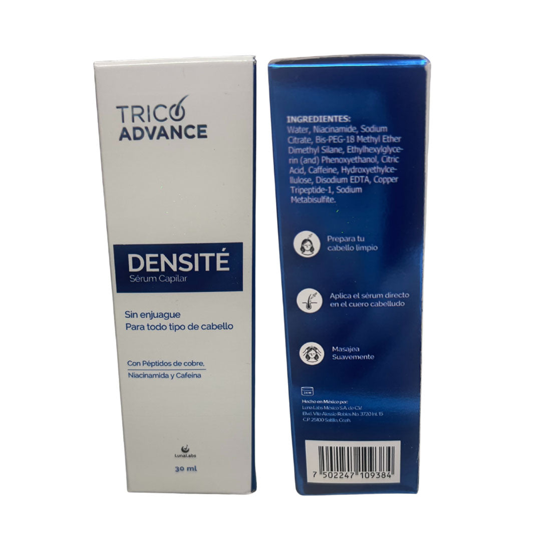 Trico Advance Densité Sérum Capilar 30 ml — fotografía comercial original