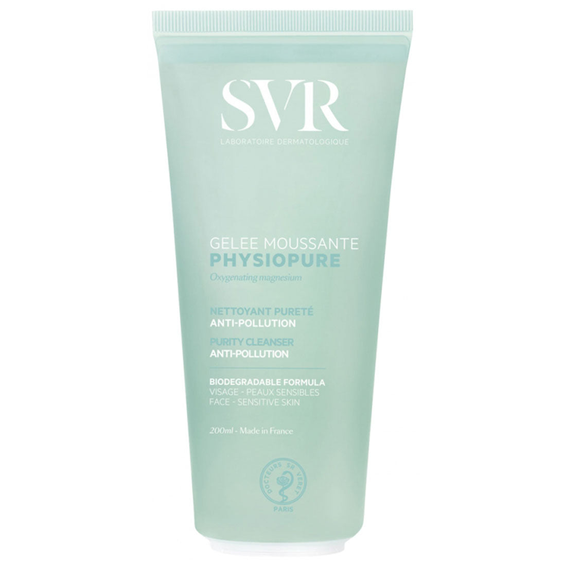 SVR PHYSIOPURE Gelée Moussante 400 ml — presentación 200 ml