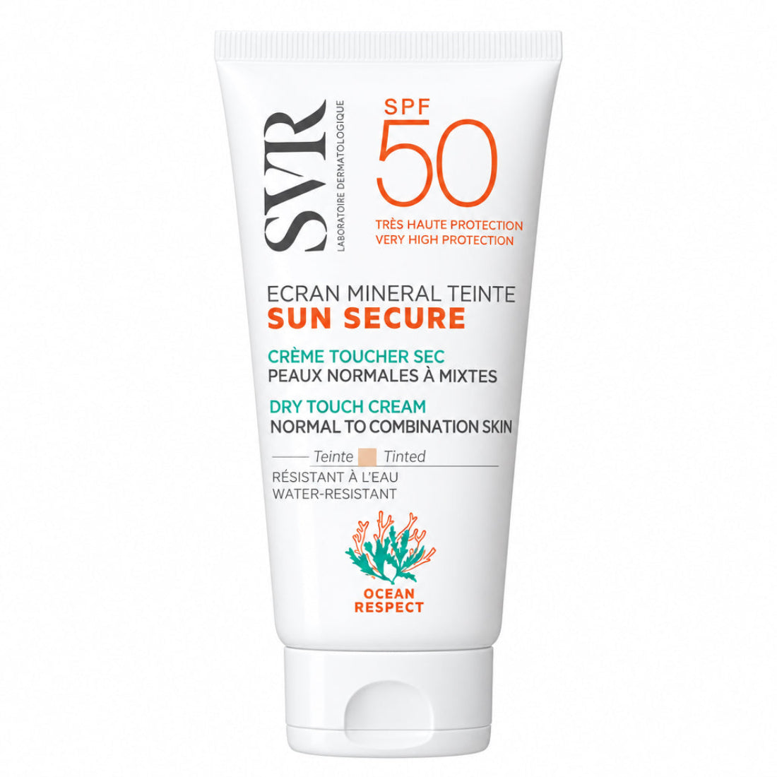 SVR SUN SECURE Écran Minéral Teinté Pieles Normales a Mixtas SPF50+