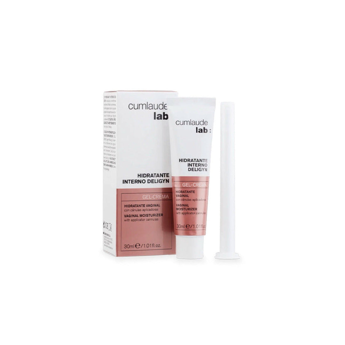 Envases originales de Deligyn Hidratante Interno Gel-Crema 30 ml con aplicador