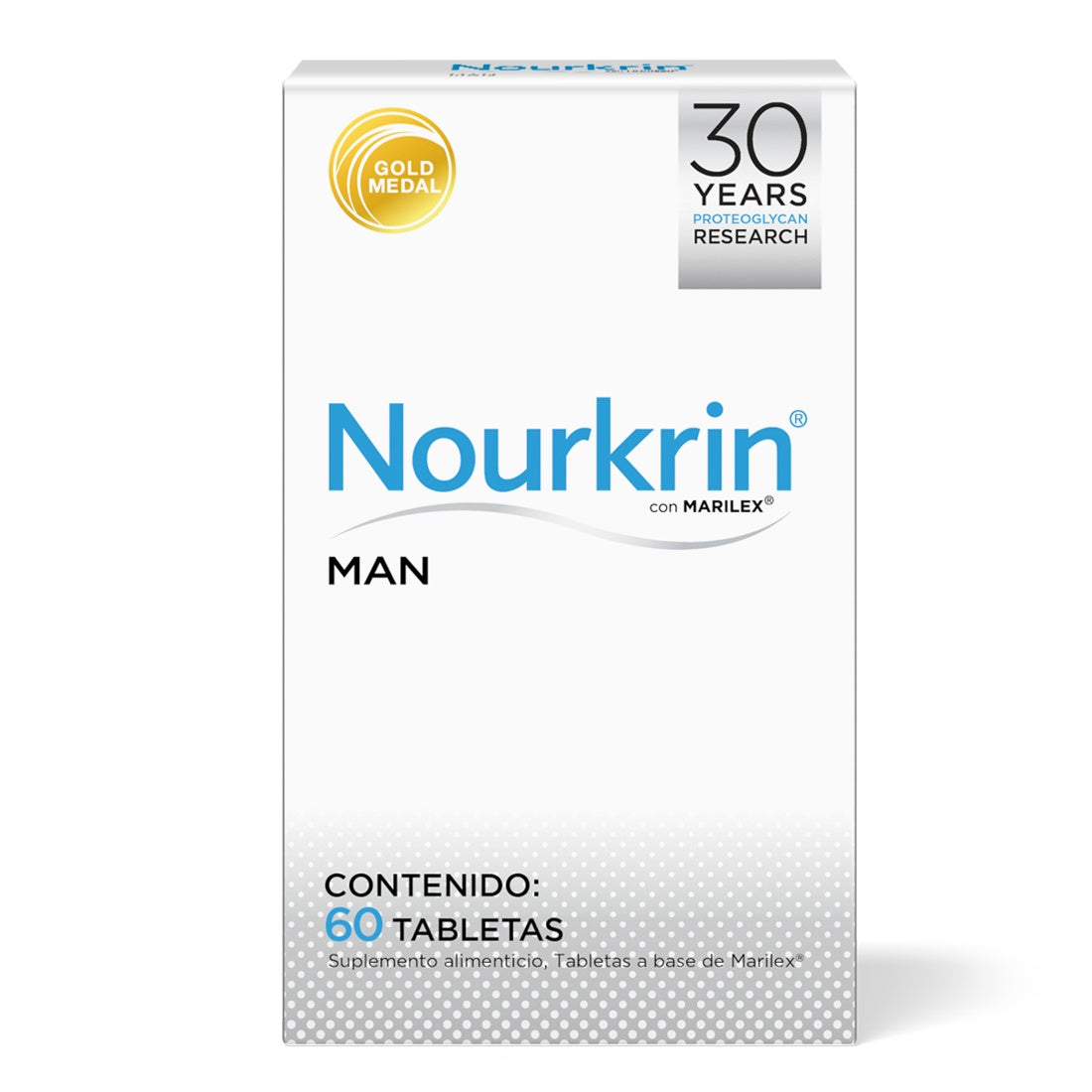 Nourkrin Man suplemento alimenticio 60 tabletas