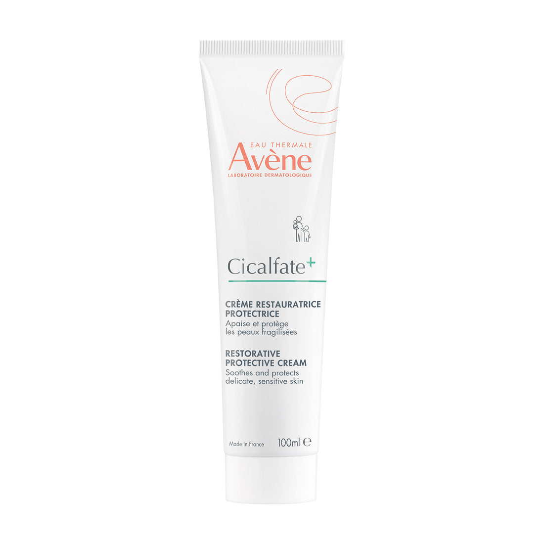Avène Cicalfate+ Crema Reparadora y Protectora 100 ml — fotografía real de frente sobre fondo blanco