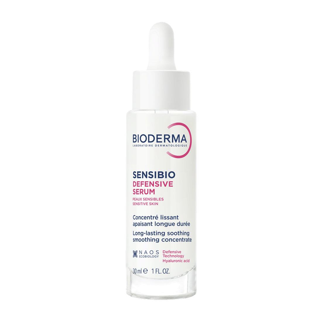 Bioderma Sensibio Defensive Sérum 30 ml — fotografía real de frente sobre fondo blanco