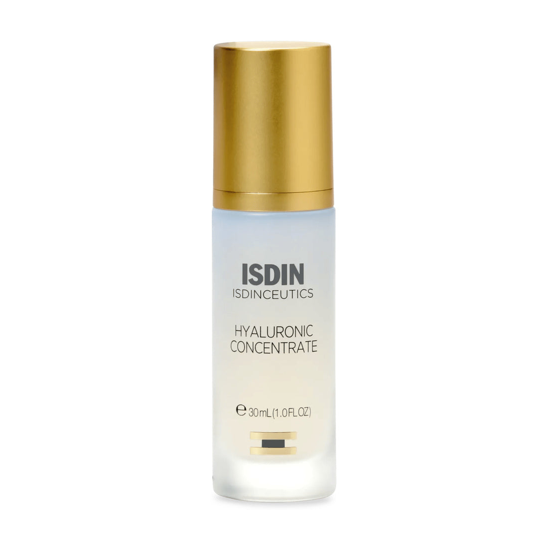 Isdinceutics Hyaluronic Concentrate Sérum 30 ml — envase de frente sobre fondo blanco