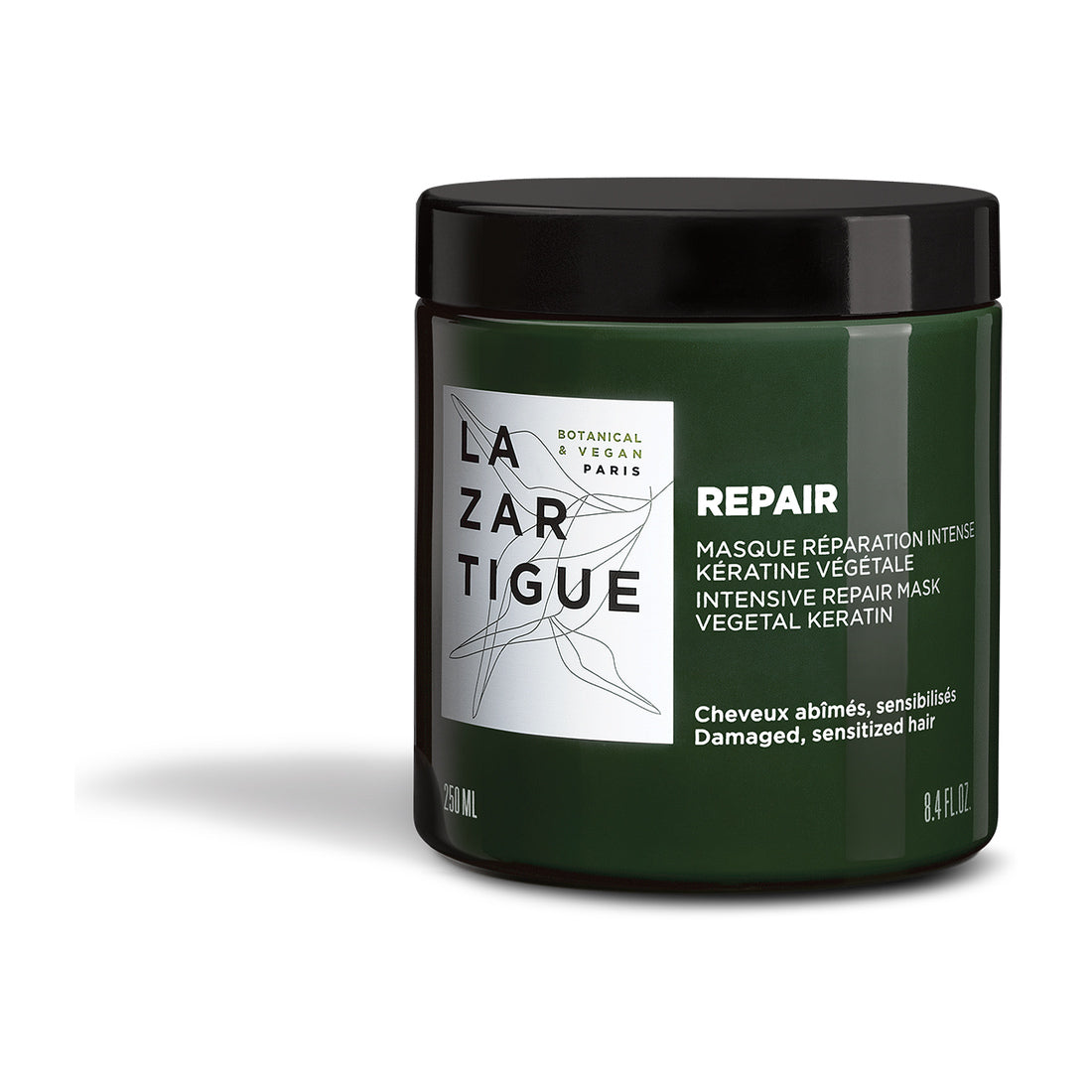 Lazartigue Repair Mascarilla Reparación Intensa 250 ml — fotografía real de frente sobre fondo blanco