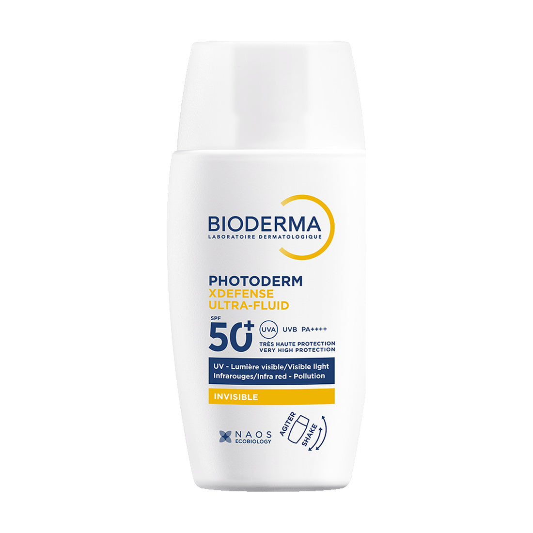 Photoderm XDefense Ultra-Fluid SPF 50+ 40 ml — Neutro, envase frontal