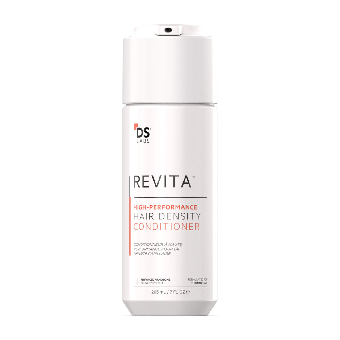 DS Laboratories Revita Acondicionador para la Densidad Capilar 205 ml — fotografía real de frente sobre fondo blanco