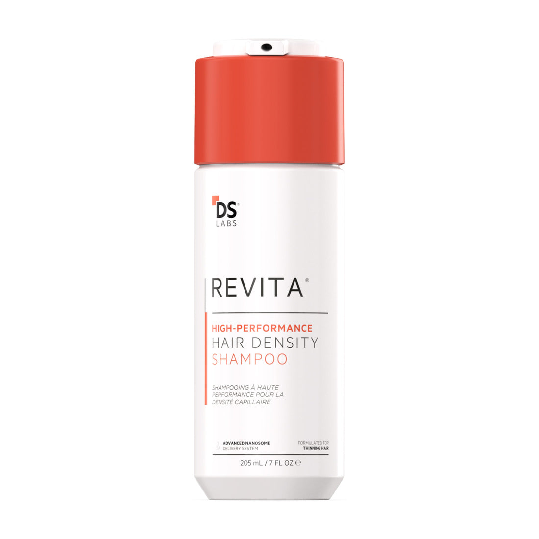 DS Laboratories Revita Shampoo para la Densidad Capilar 205 ml — fotografía real de frente sobre fondo blanco