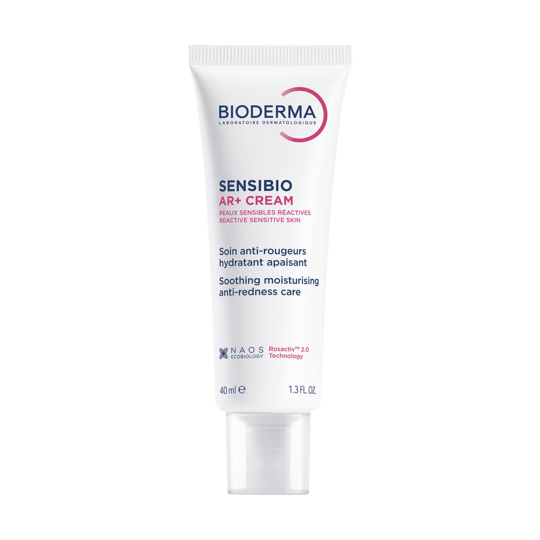 Sensibio AR+ Crema Calmante 40 ml — fotografía real, vista frontal.