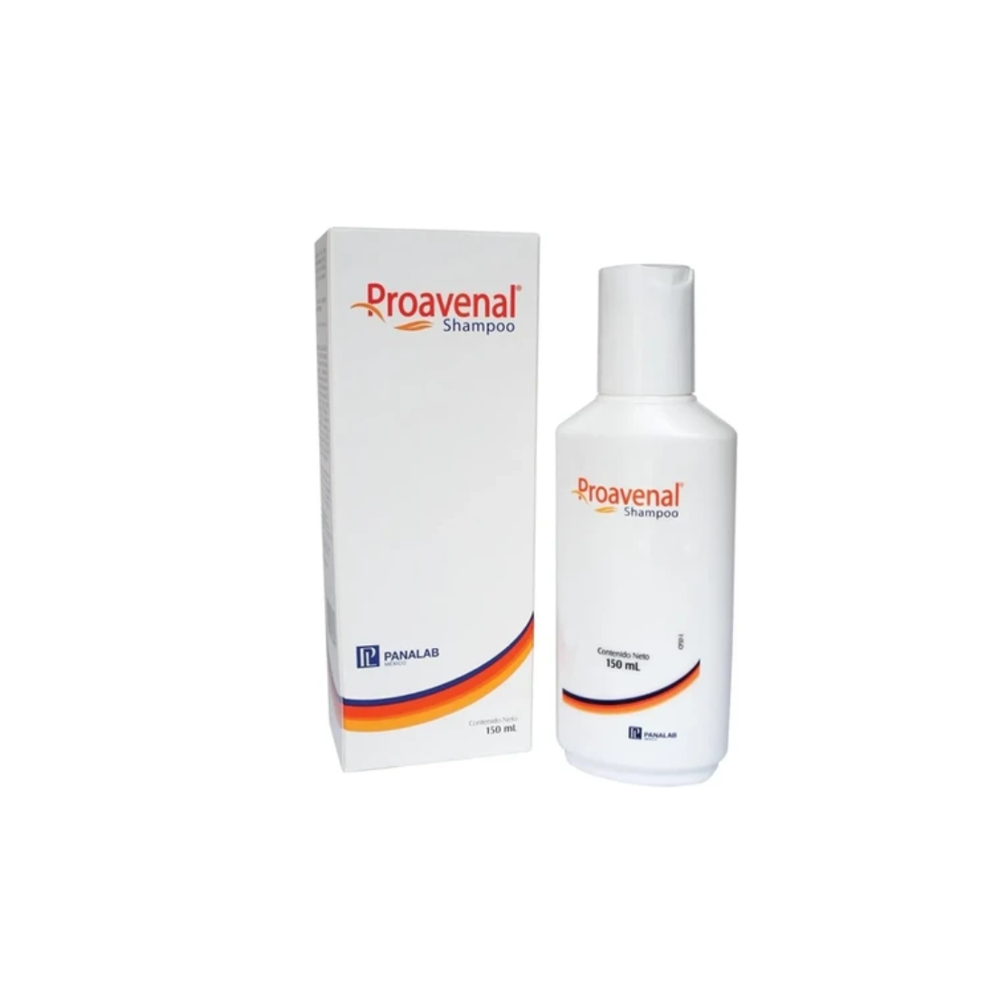 Proavenal Shampoo 150 ml — imagen comercial original sobre fondo blanco
