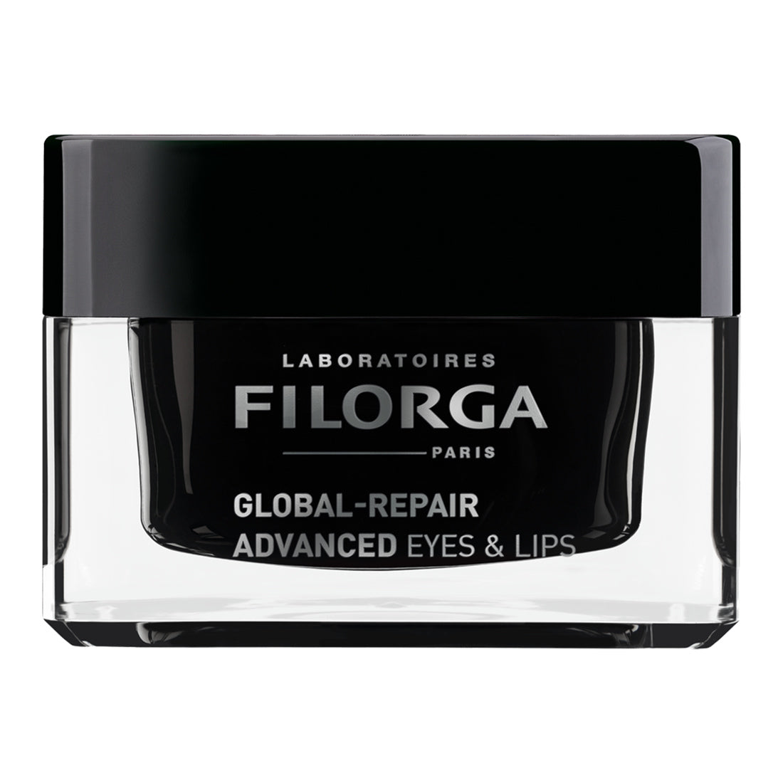 Global Repair Advanced Eyes and Lips, fotografía de catálogo sobre fondo blanco