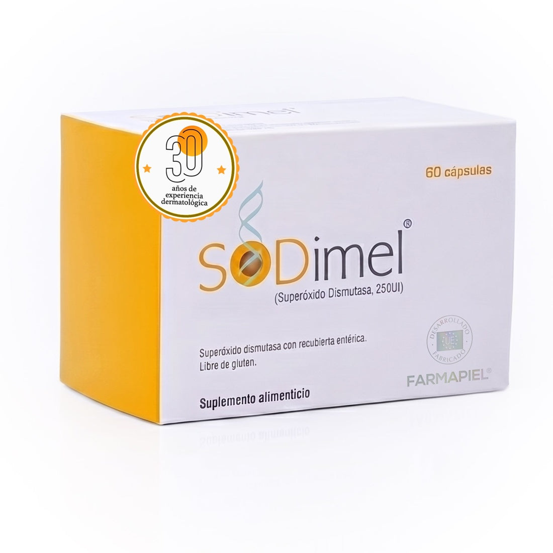 Farmapiel Sodimel suplemento alimenticio 60 cápsulas