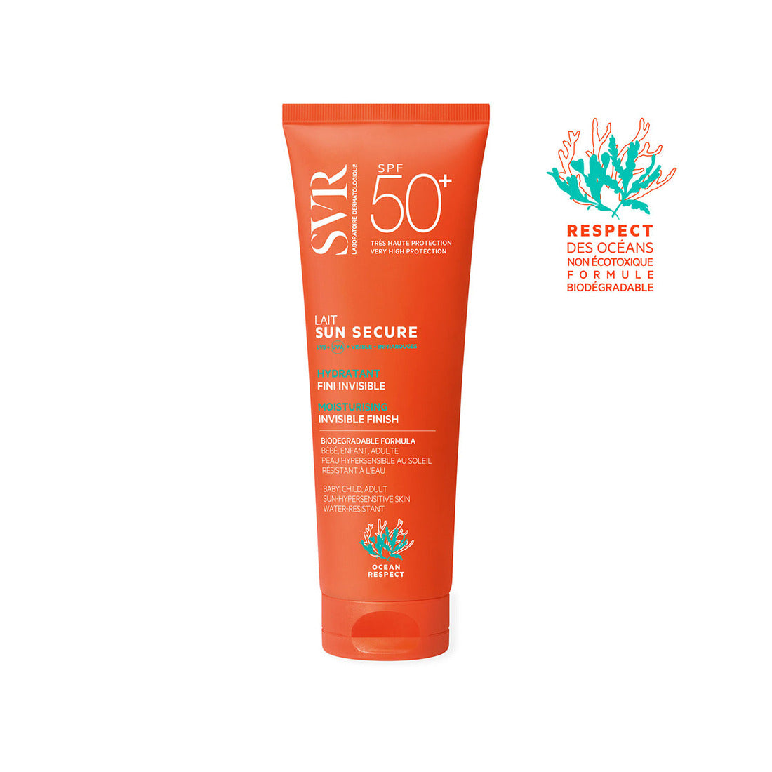 SVR Sun Secure Lait SPF 50+ 250 ml