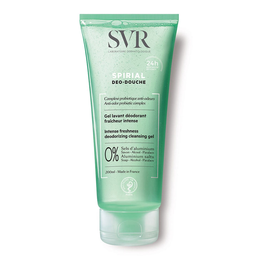 SVR SPIRIAL Déo-Douche Gel Limpiador 400 ml — presentación 200 ml