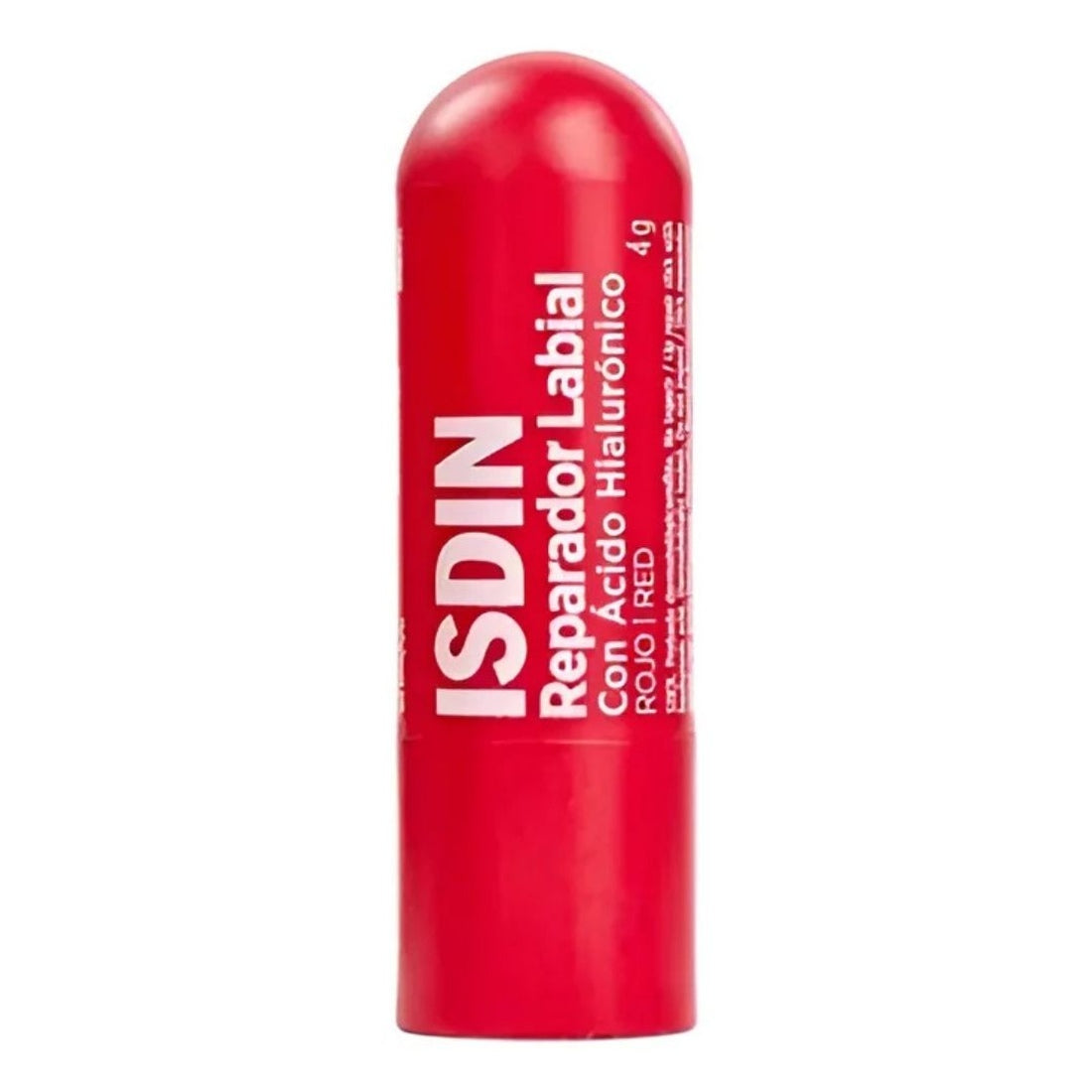 ISDIN Reparador Labial Rosa — Rojo — fotografía comercial real